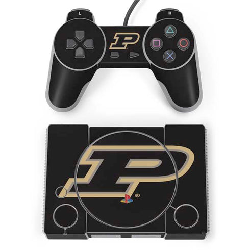 Purdue University Purdue Logo PlayStation Classic Bundle Skin