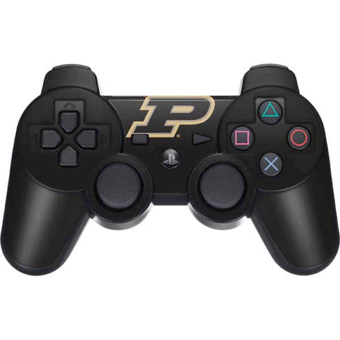 Purdue University Purdue Logo PS3 Dual Shock wireless controller Skin