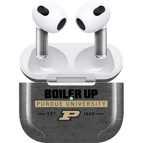 Purdue University Purdue University Boiler Up Apple AirPods (3rd Gen 2021) Skin