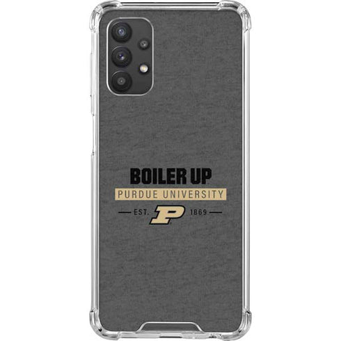 Purdue University Purdue University Boiler Up Galaxy A32 5G Clear Case