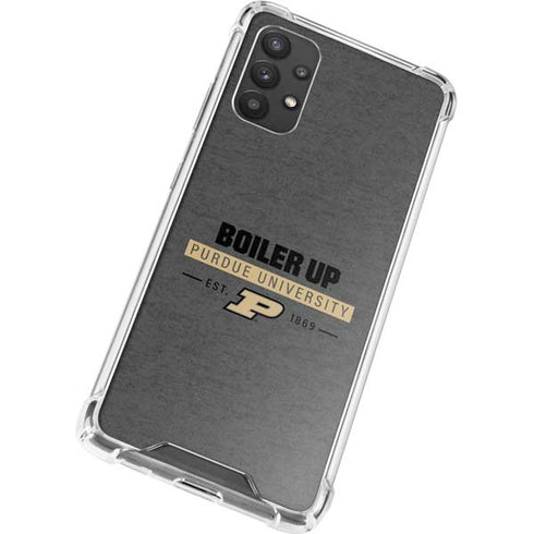 Purdue University Purdue University Boiler Up Galaxy A32 5G Clear Case