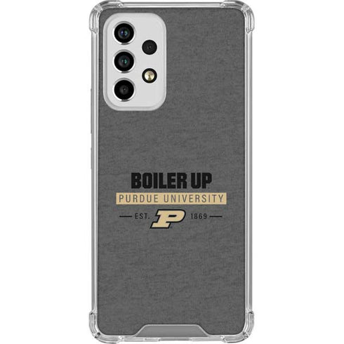 Purdue University Purdue University Boiler Up Galaxy A33 5G Clear Case