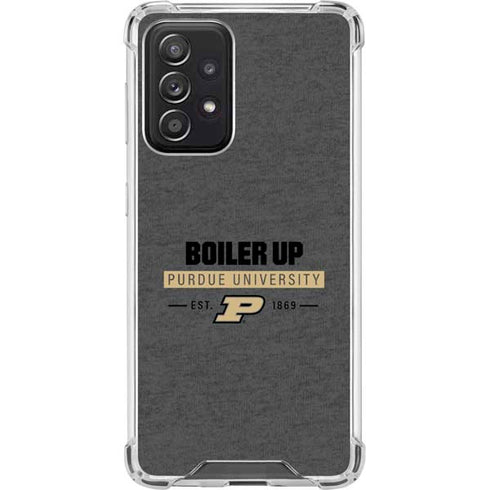 Purdue University Purdue University Boiler Up Galaxy A52 5G Clear Case