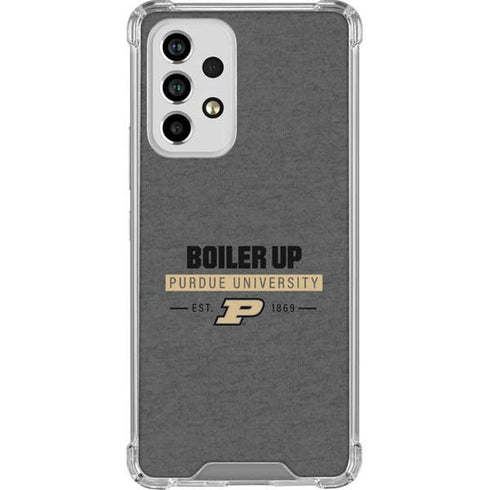 Purdue University Purdue University Boiler Up Galaxy A53 5G Clear Case