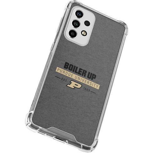 Purdue University Purdue University Boiler Up Galaxy A53 5G Clear Case