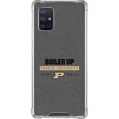 Purdue University Purdue University Boiler Up Galaxy A71 5G Clear Case