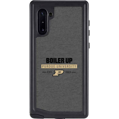 Purdue University Purdue University Boiler Up Galaxy Note 10 Waterproof Case
