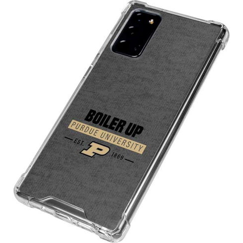 Purdue University Purdue University Boiler Up Galaxy Note20 5G Clear Case