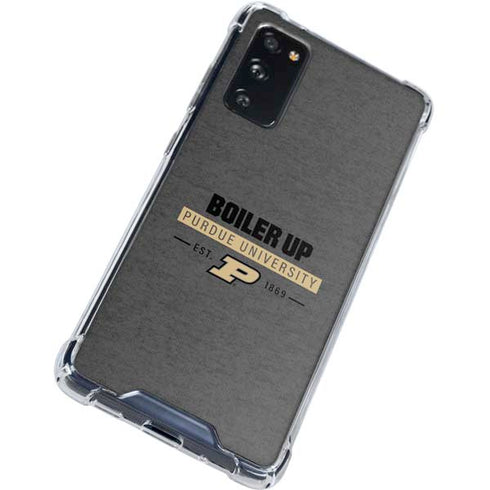 Purdue University Purdue University Boiler Up Galaxy S20 FE Clear Case
