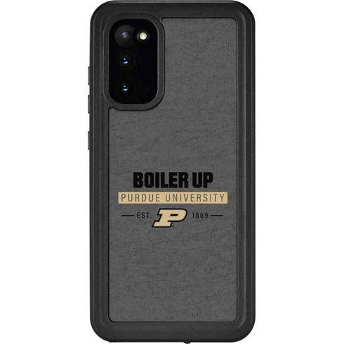 Purdue University Purdue University Boiler Up Galaxy S20 Waterproof Case