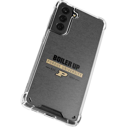 Purdue University Purdue University Boiler Up Galaxy S21 5G Clear Case