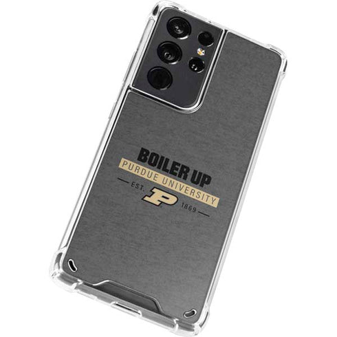 Purdue University Purdue University Boiler Up Galaxy S21 Ultra 5G Clear Case
