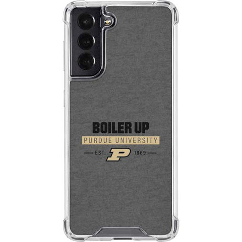 Purdue University Purdue University Boiler Up Galaxy S22 Clear Case
