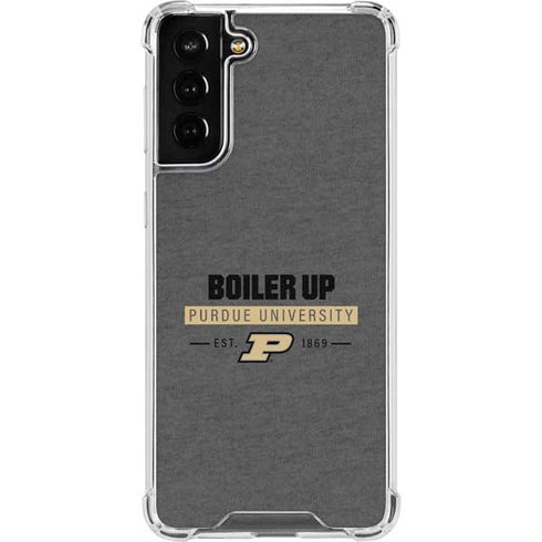 Purdue University Purdue University Boiler Up Galaxy S22 Plus Clear Case