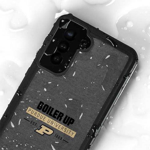 Purdue University Purdue University Boiler Up Galaxy S23 Plus Waterproof Case