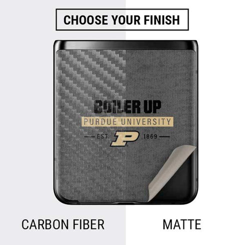 Purdue University Purdue University Boiler Up Galaxy Z Flip Skin