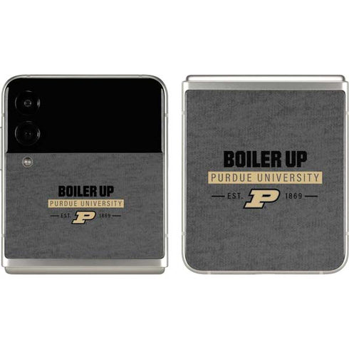 Purdue University Purdue University Boiler Up Galaxy Z Flip3 5G Skin