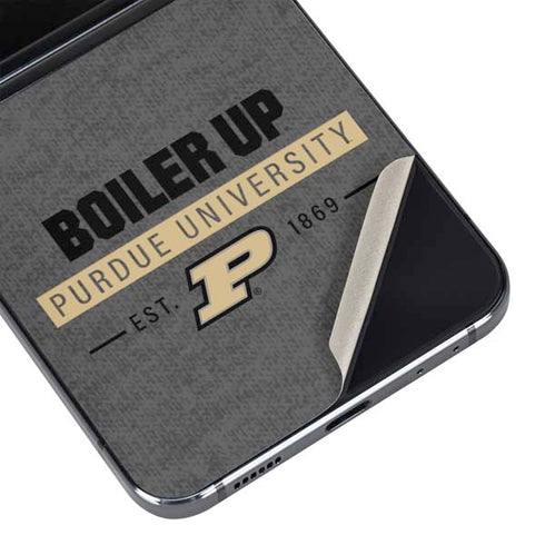Purdue University Purdue University Boiler Up Galaxy Z Flip5 5G Skin