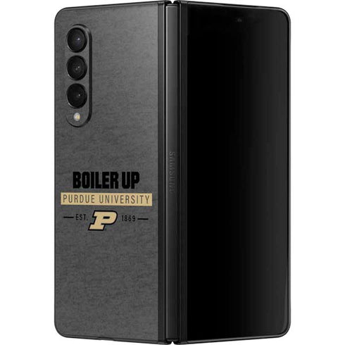 Purdue University Purdue University Boiler Up Galaxy Z Fold3 5G Skin