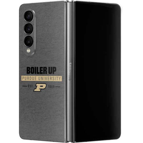 Purdue University Purdue University Boiler Up Galaxy Z Fold4 5G Skin