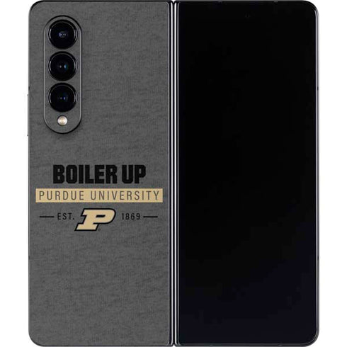 Purdue University Purdue University Boiler Up Galaxy Z Fold4 5G Skin