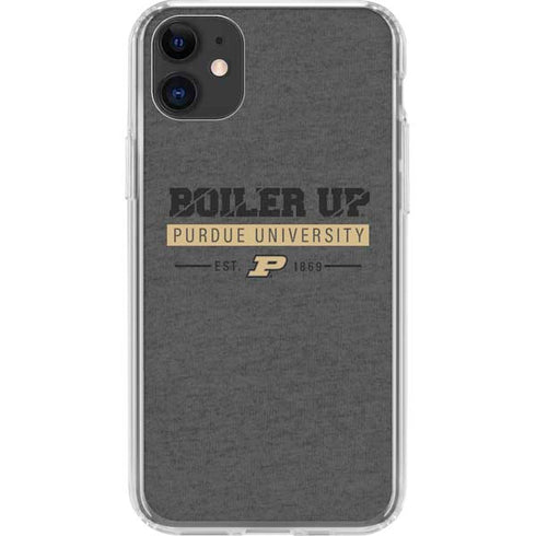 Purdue University Purdue University Boiler Up iPhone 11 Clear Case