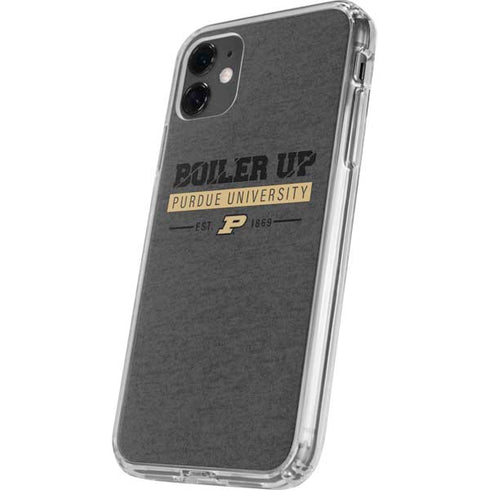 Purdue University Purdue University Boiler Up iPhone 11 Clear Case