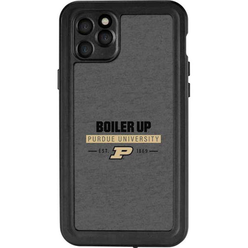 Purdue University Purdue University Boiler Up iPhone 11 Pro Max Waterproof Case