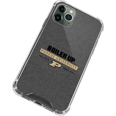 Purdue University Purdue University Boiler Up iPhone 12 Pro Clear Case