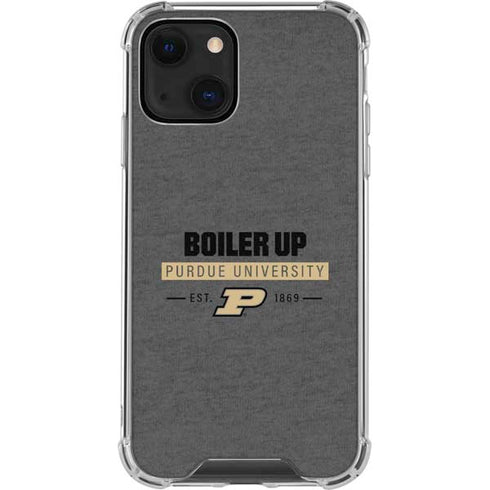 Purdue University Purdue University Boiler Up iPhone 13 Mini Clear Case