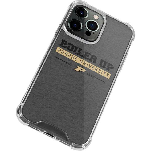 Purdue University Purdue University Boiler Up iPhone 13 Pro Clear Case