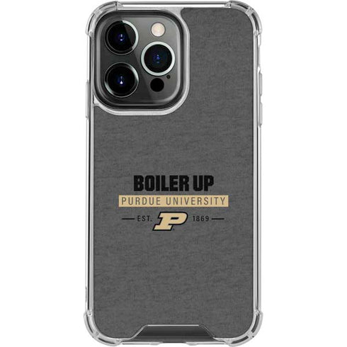 Purdue University Purdue University Boiler Up iPhone 13 Pro Clear Case