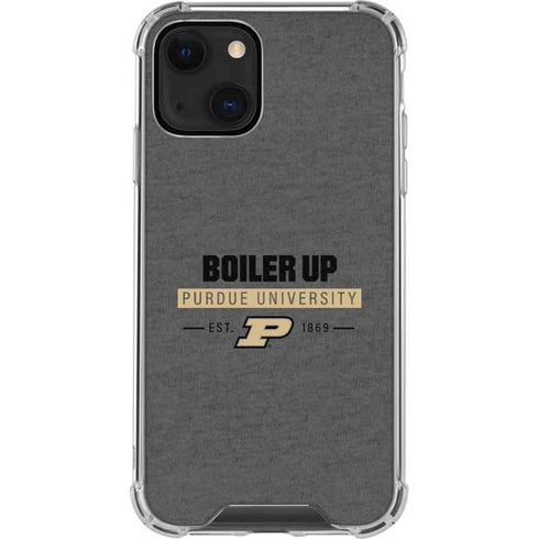 Purdue University Purdue University Boiler Up iPhone 14 Plus Clear Case