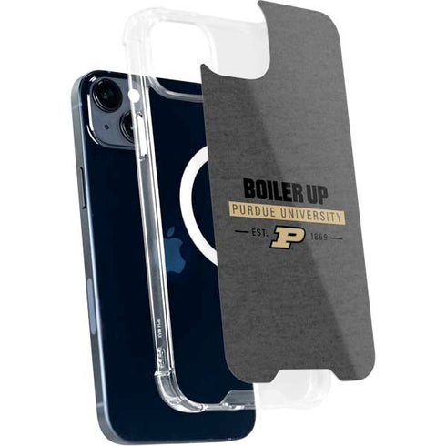 Purdue University Purdue University Boiler Up iPhone 15 Plus MagSafe Case
