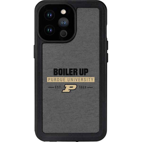 Purdue University Purdue University Boiler Up iPhone 14 Pro Max Waterproof Case