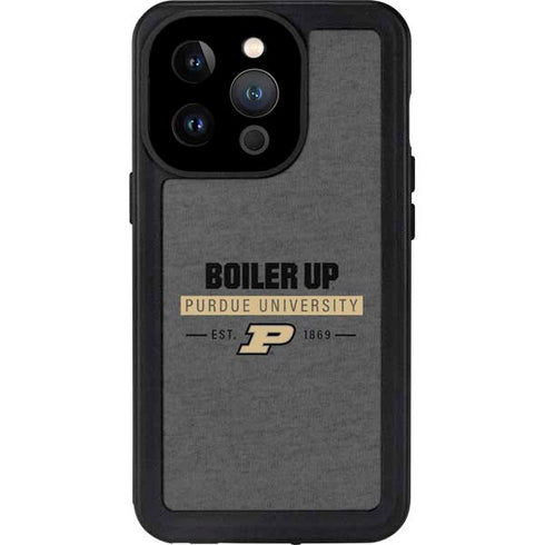 Purdue University Purdue University Boiler Up iPhone 14 Pro Waterproof Case