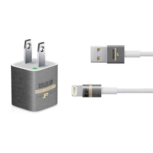 Purdue University Purdue University Boiler Up iPhone Charger (5W USB) Skin