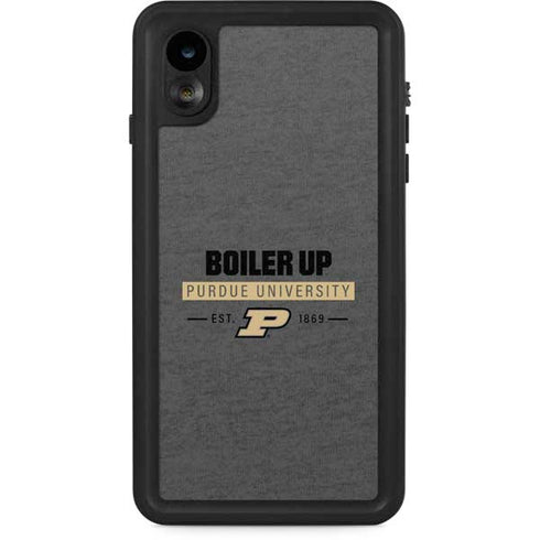 Purdue University Purdue University Boiler Up iPhone XR Waterproof Case