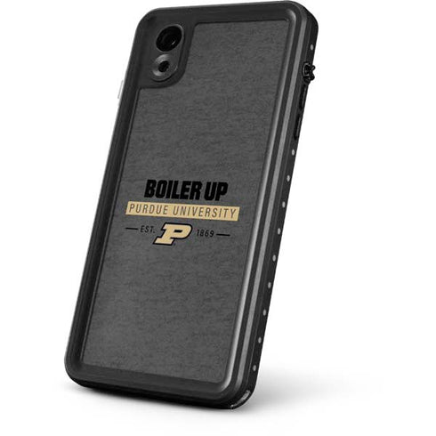 Purdue University Purdue University Boiler Up iPhone XR Waterproof Case
