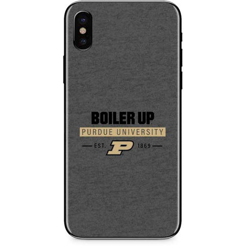 Purdue University Purdue University Boiler Up iPhone XS Skin