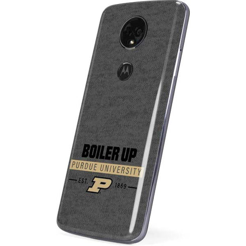 Purdue University Purdue University Boiler Up Moto E5 Plus Skin