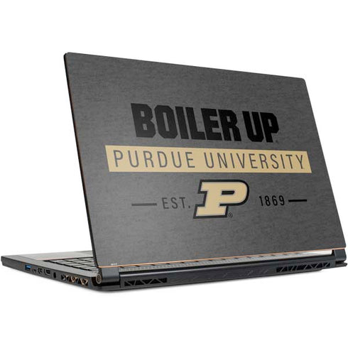Purdue University Purdue University Boiler Up MSI GS65 Stealth Laptop Skin