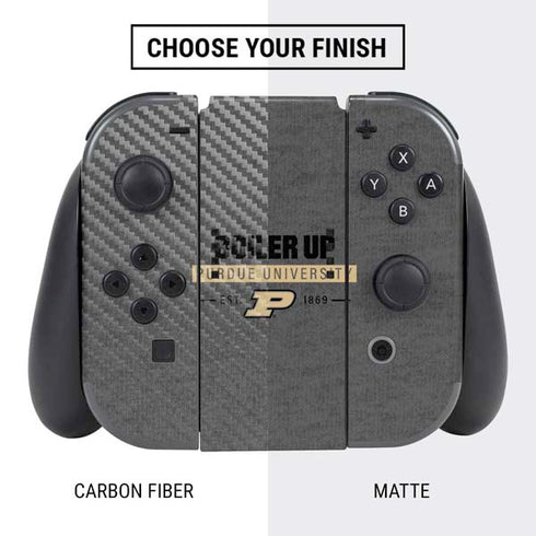 Purdue University Purdue University Boiler Up Nintendo Switch Bundle Skin