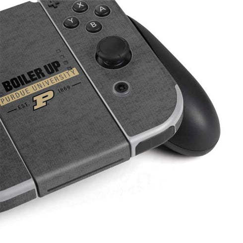 Purdue University Purdue University Boiler Up Nintendo Switch OLED (2021) Skin