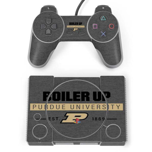 Purdue University Purdue University Boiler Up PlayStation Classic Bundle Skin