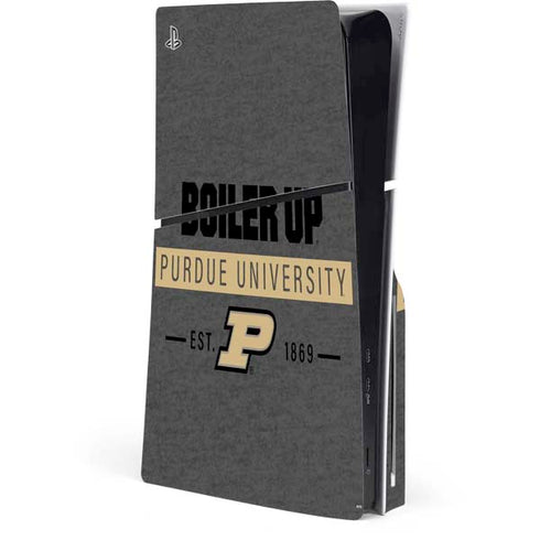 Purdue University Purdue University Boiler Up PS5 Slim Disk Console Skin