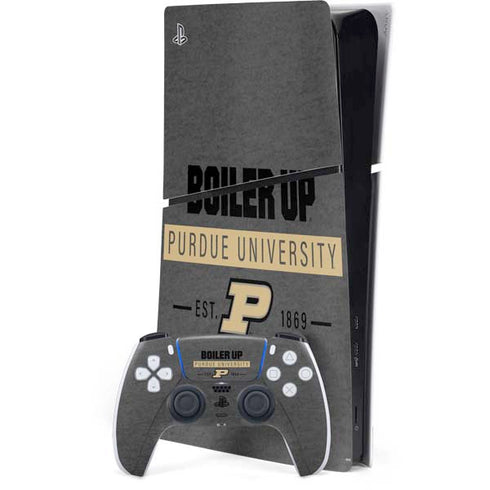 Purdue University Purdue University Boiler Up PS5 Slim Digital Edition Bundle Skin