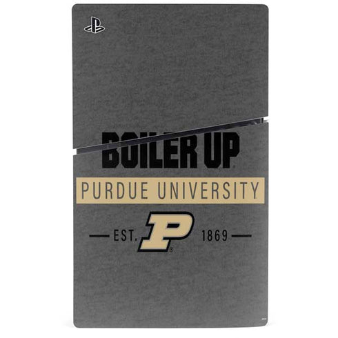 Purdue University Purdue University Boiler Up PS5 Slim Digital Edition Bundle Skin