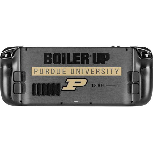 Purdue University Purdue University Boiler Up Steam Deck Handheld Gaming Computer Skin