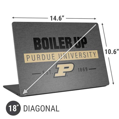 Purdue University Purdue University Boiler Up Universal Laptop 18in (14.6 x 10.6in) Skin